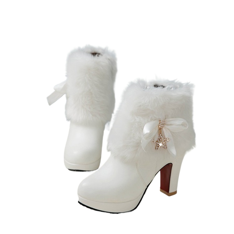 Women Formal Wear For Wedding - Snow Boots Womens Winter Warm Plush