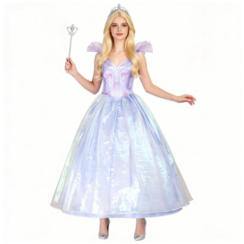 Women Formal Wear For Wedding - American Movies Glinda Cosplay Costume Witch