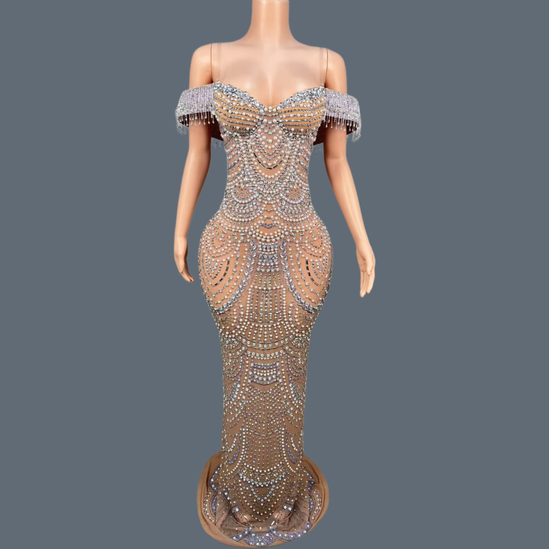 Luxury Elegant Formal Straples - Women Formal Wear Photoshoot 评论和价格