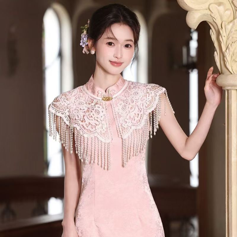 1 Piece of Elegant Beaded Tass - Women Formal Wear Photoshoot 评论和价格