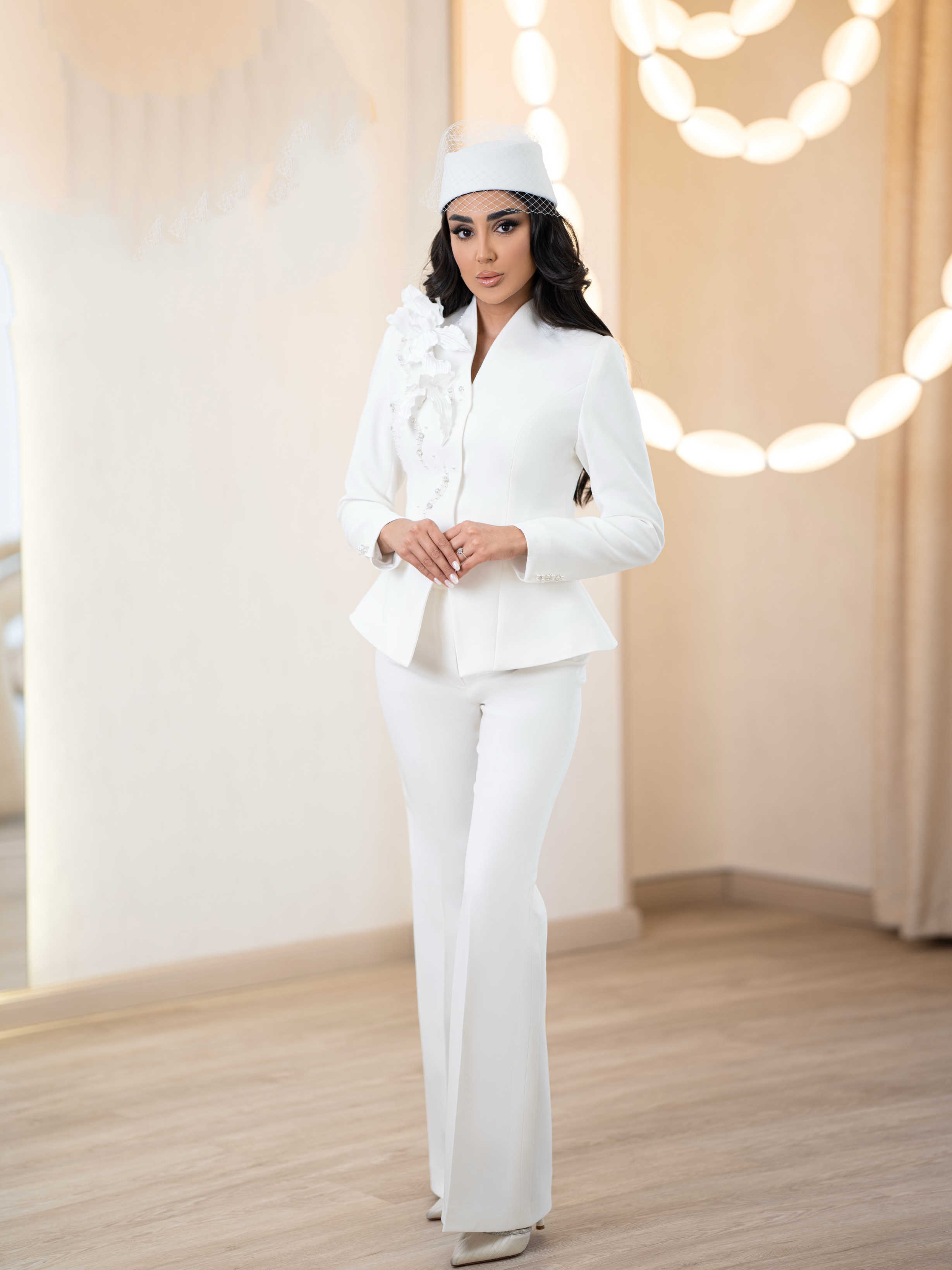 Women Wedding Blazer Skirts Se - Women'S Formal Wear For Wedding Guest 评论和价格