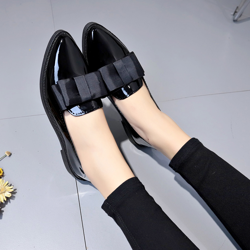 Black/ Wine Red Patent Leather - Women Formal Wear For Office 评论和价格