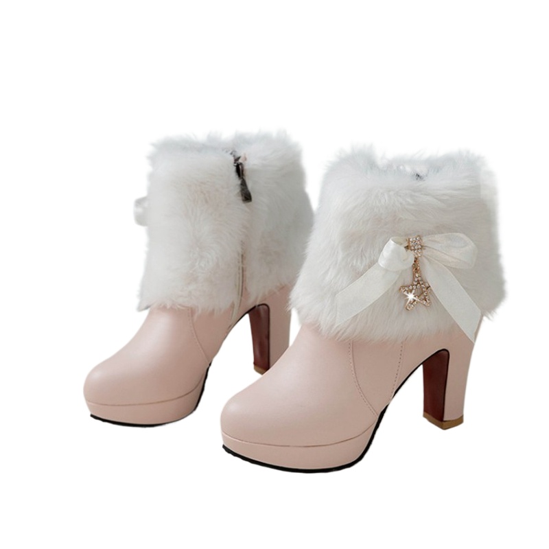 Snow Boots Womens Winter Warm  - Women Formal Wear For Wedding 评论和价格