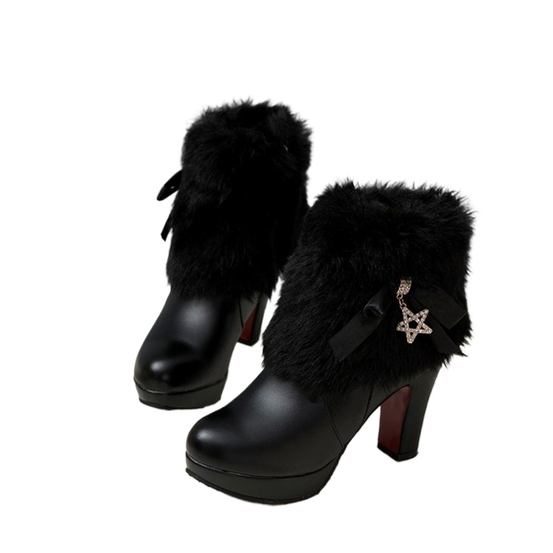Snow Boots Womens Winter Warm  - Women Formal Wear For Wedding 评论和价格