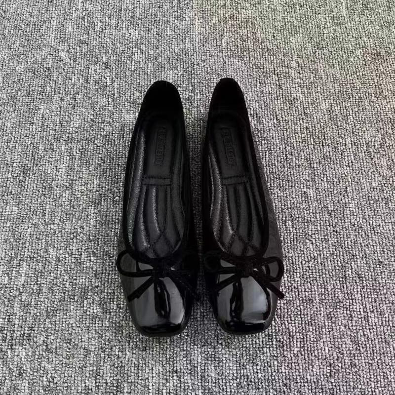Women Ballet Flats Square Toe  - Women Formal Wear For Office 评论和价格