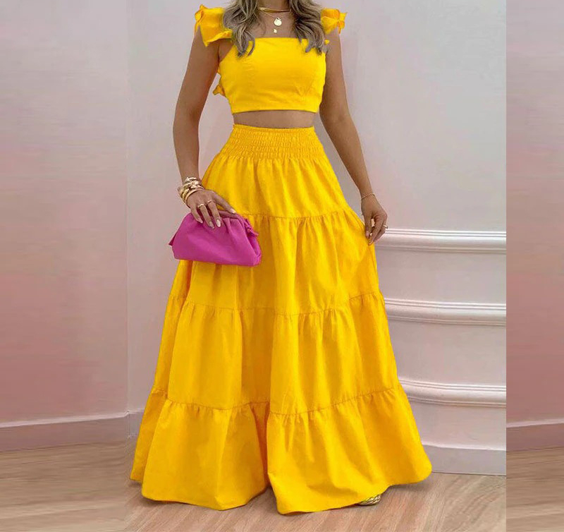 Skirt Y2k Two Piece Set Womans - Women Formal Wear For Summer 评论和价格