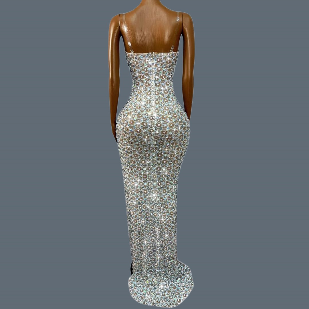 Formal Strapless High Side Sli - Women Formal Wear Photoshoot 评论和价格