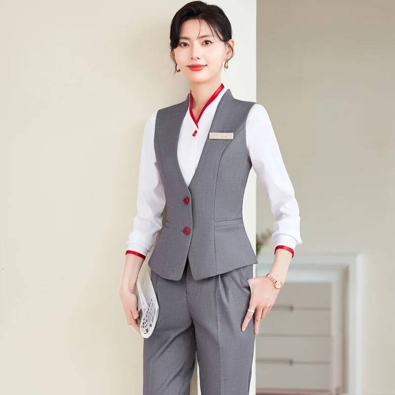 Plus Size 5XL Formal Pantsuits - Women Formal Wear For Plus Size 评论和价格