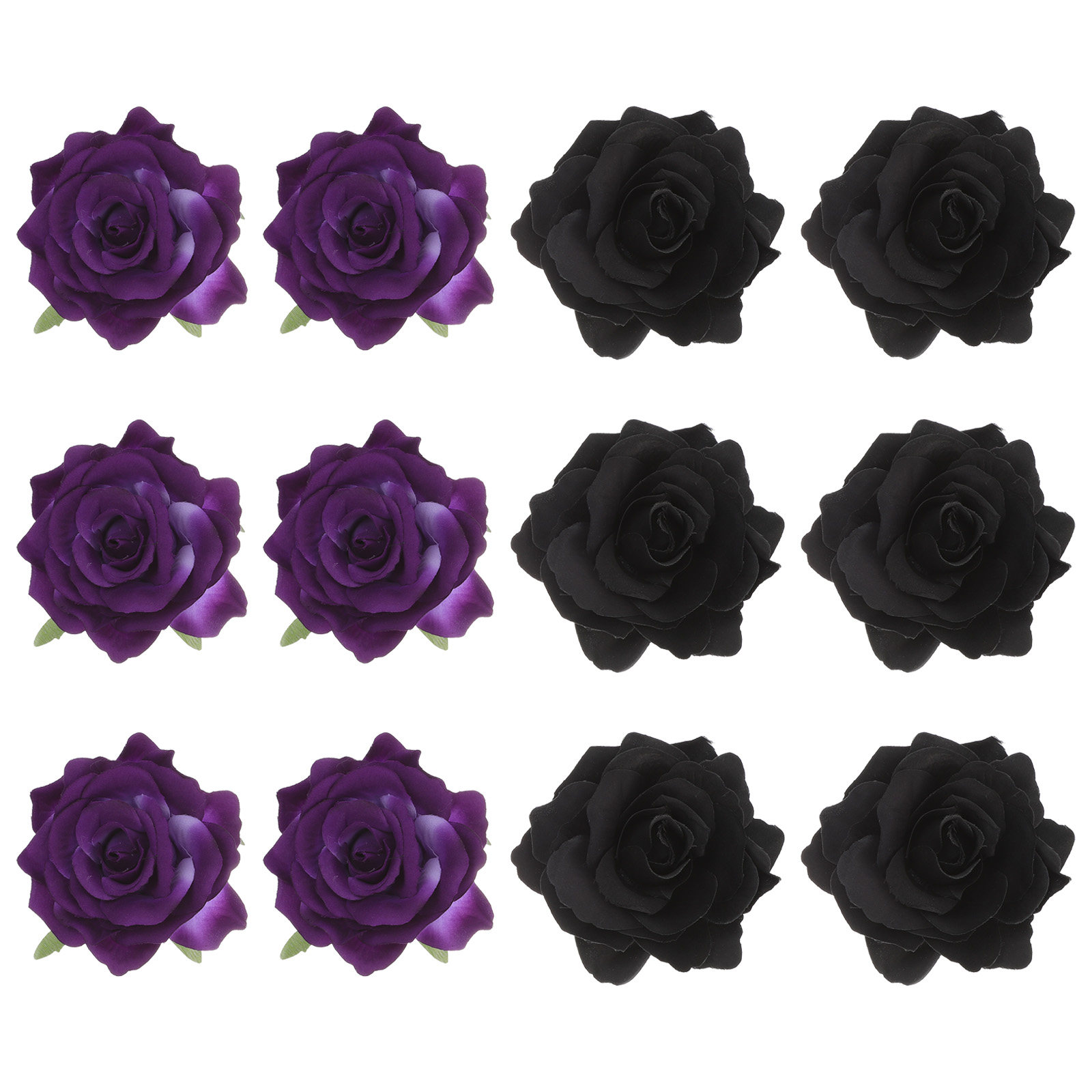 12Pcs Unique Rose Shape Flower - Unique Women'S Formal Wear 评论和价格