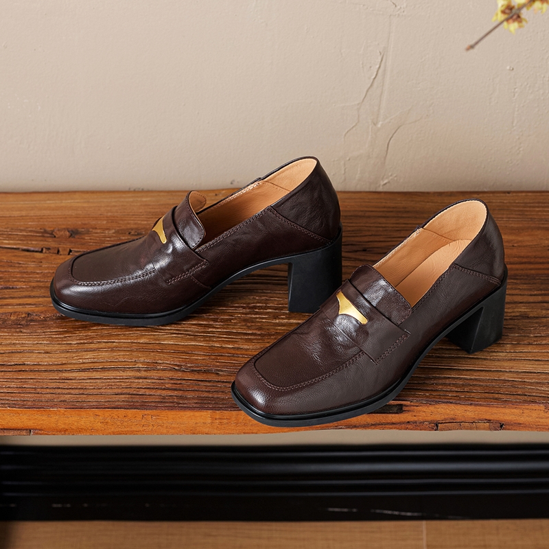 AIYUQI Women's Loafers Thick-s - Women Formal Wear For Office 评论和价格