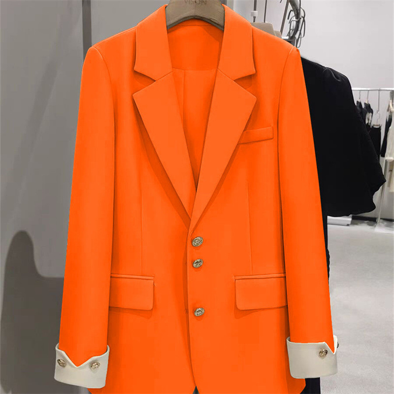 Fashion Ladies Blazer Color Bl - Formal Winter Wear Women Jacket 评论和价格