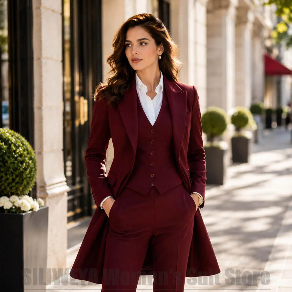 Fashion Women 3 Piece Suit Ele - Women Formal Wear Outfits 评论和价格