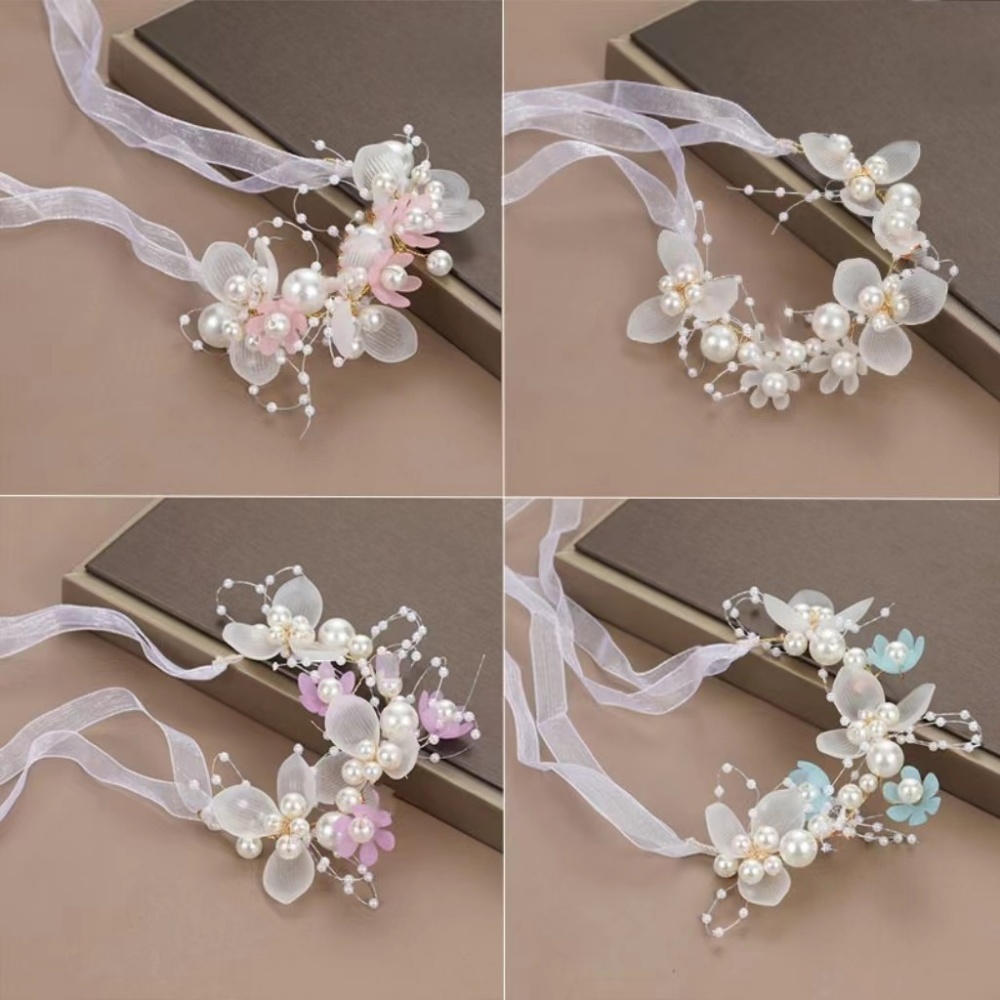 2-Pack Flower Ribbon Hair Acce - Women Formal Wear Photoshoot 评论和价格