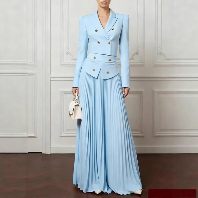 Elegant Temperament 2-Piece Se - Women Formal Wear For Summer 评论和价格