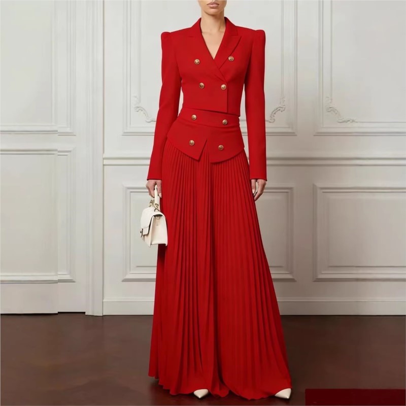 Elegant Temperament 2-Piece Se - Women Formal Wear For Summer 评论和价格
