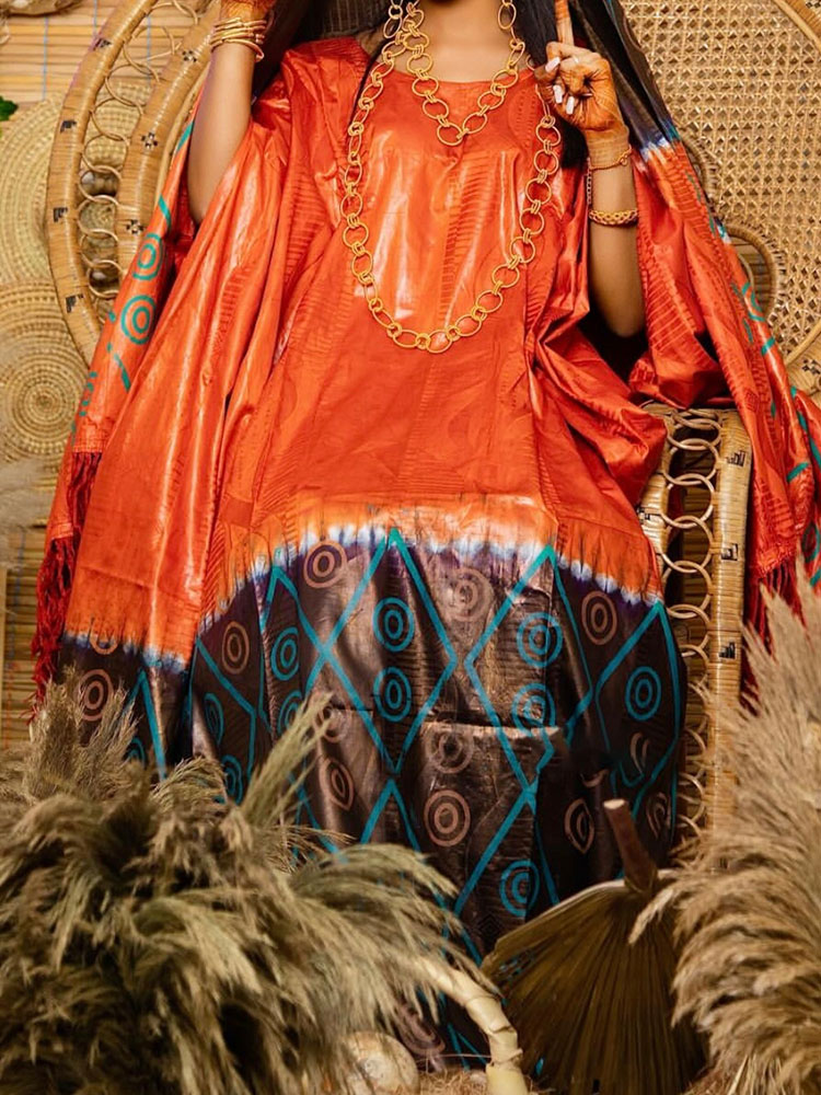 African Printed Gown: Evening  - Women Formal Wear For Plus Size 评论和价格