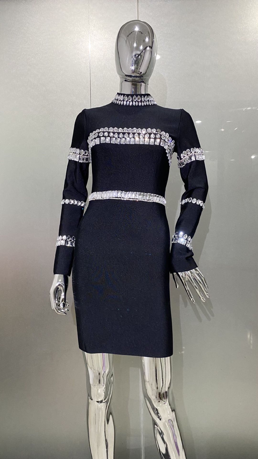 Super Flash Rhinestone Semi-tu - Women'S Semi Formal Evening Wear 评论和价格