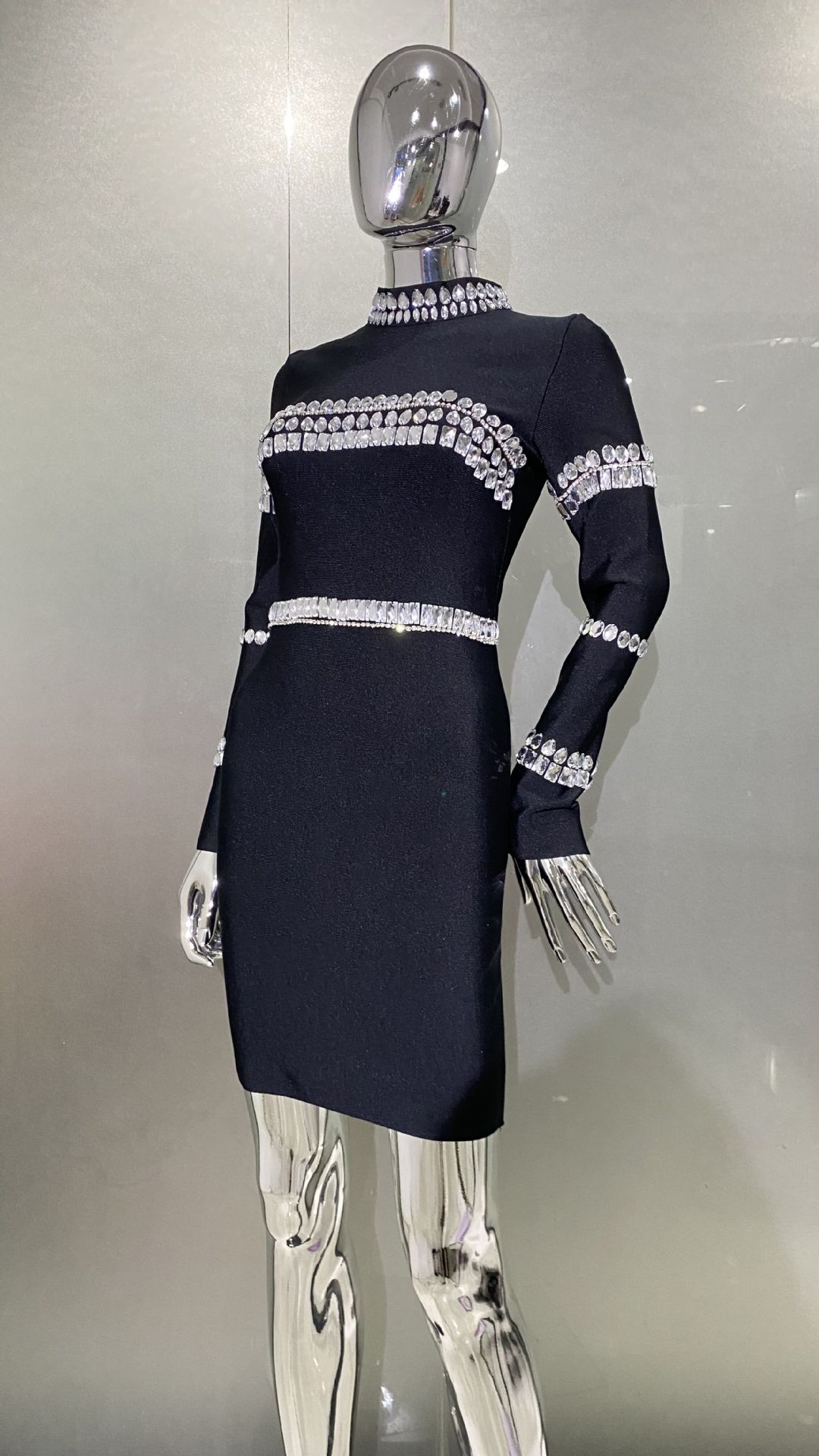 Super Flash Rhinestone Semi-tu - Women'S Semi Formal Evening Wear 评论和价格